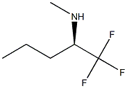 (2R)-1,1,1-trifluoro-N-methylpentan-2-amine Structure