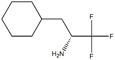 (2R)-3-cyclohexyl-1,1,1-trifluoropropan-2-amine Structure