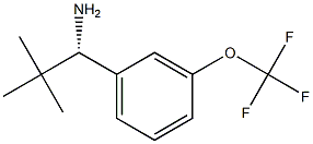 (1S)-2,2-DIMETHYL-1-[3-(TRIFLUOROMETHOXY)PHENYL]PROPYLAMINE 구조식 이미지