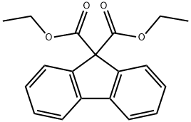 diethyl fluorene-9,9-dicarboxylate 구조식 이미지