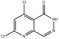 2,4-DICHLOROPYRIDO[2,3-D]PYRIDAZIN-5(6H)-ONE 구조식 이미지