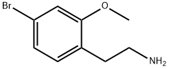 2-(4-bromo-2-methoxyphenyl)ethanamine Structure