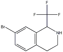 7-BROMO-1-(TRIFLUOROMETHYL)-1,2,3,4-TETRAHYDROISOQUINOLINE Structure