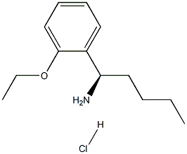 (1R)-1-(2-ETHOXYPHENYL)PENTYLAMINE HYDROCHLORIDE 구조식 이미지