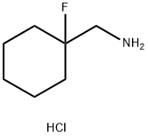 (1-Fluorocyclohexyl)Methanamine Hydrochloride Structure
