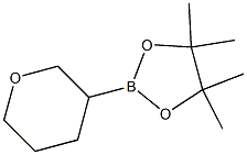 4,4,5,5-Tetramethyl-2-(tetrahydro-2H-pyran-3-yl)-1,3,2-dioxaborolane 구조식 이미지