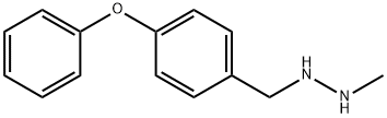 1-methyl-2-(4-phenoxybenzyl)hydrazine 구조식 이미지