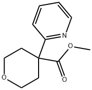 Methyl 4-(pyridin-2-yl)oxane-4-carboxylate Structure