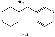 4-(Pyridin-2-ylmethyl)oxan-4-amine dihydrochloride Structure