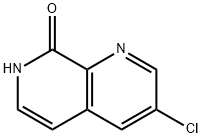 3-CHLORO-1,7-NAPHTHYRIDIN-8(7H)-ONE 구조식 이미지