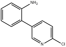 Benzenamine, 2-(6-chloro-3-pyridinyl)- Structure