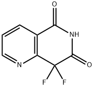 8,8-Difluoro-5,6,7,8-Tetrahydro-1,6-Naphthyridine-5,7-Dione Structure