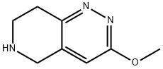 3-methoxy-5H,6H,7H,8H-pyrido[4,3-c]pyridazine 구조식 이미지