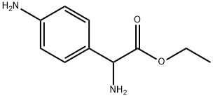 DL-4-Amino-Phenylglycine ethyl ester 구조식 이미지