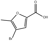 4-bromo-5-methylfuran-2-carboxylic acid Structure