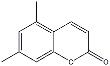 2H-1-Benzopyran-2-one,5,7-dimethyl- Structure