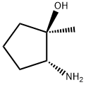 (1R,2R)-2-amino-1-methylcyclopentan-1-ol Structure