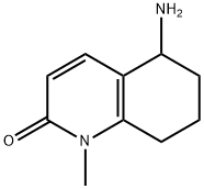 5-Amino-1-methyl-5,6,7,8-tetrahydro-1H-quinolin-2-one 구조식 이미지