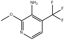 2-methoxy-3-amino-4-trifluoromthyl pyridine 구조식 이미지