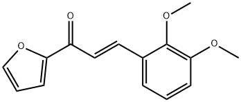 (2E)-3-(2,3-dimethoxyphenyl)-1-(furan-2-yl)prop-2-en-1-one Structure
