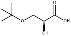 (S)-3-TERT-BUTOXY-2-HYDROXYPROPANOIC ACID 구조식 이미지