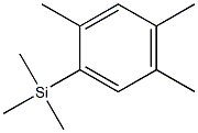 trimethyl-(2,4,5-trimethylphenyl)silane 구조식 이미지