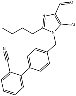 Losartan Impurity 2 구조식 이미지