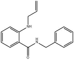 2-(ALLYLAMINO)-N-BENZYLBENZAMIDE 구조식 이미지