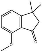 7-METHOXY-3,3-DIMETHYL-2,3-DIHYDRO-1H-INDEN-1-ONE Structure