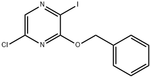 3-(Benzyloxy)-5-chloro-2-iodopyrazine Structure