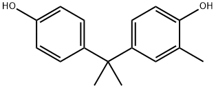 2-(4-hydroxy-3-methylphenyl)-2-(4'-hydroxyphenyl)propane 구조식 이미지