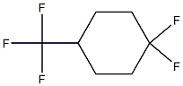 1,1-difluoro-4-(trifluoromethyl)cyclohexane Structure