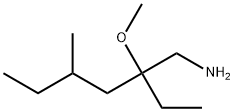 2-ETHYL-2-METHOXY-4-METHYL-HEXYLAMINE 구조식 이미지