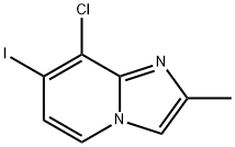 8-Chloro-7-iodo-2-methyl-imidazo[1,2-a]pyridine 구조식 이미지