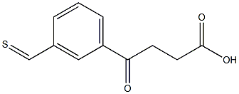 4-Oxo-4-(3-thiomethylphenyl)butyric acid Structure