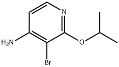 3-Bromo-2-isopropoxy-pyridin-4-ylamine Structure