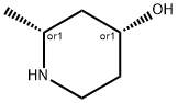 (2S,4S)-2-METHYLPIPERIDIN-4-OL 구조식 이미지