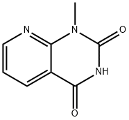 Pyrido[2,3-d]pyrimidine-2,4(1H,3H)-dione, 1-methyl- 구조식 이미지