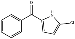 (5-chloro-1H-pyrrol-2-yl)-phenylmethanone 구조식 이미지