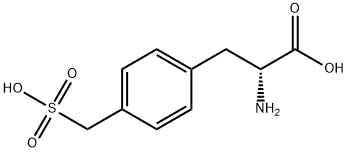 D-4-sulfomethyl-Phenylalaninehydrochloride 구조식 이미지
