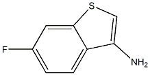 6-Fluorobenzo[b]thiophen-3-amine Structure