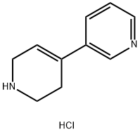 3-(1,2,3,6-tetrahydropyridin-4-yl)pyridine dihydrochloride Structure