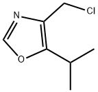 4-(chloromethyl)-5-(propan-2-yl)-1,3-oxazole Structure