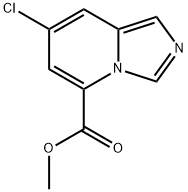 METHYL 7-CHLOROIMIDAZO[1,5-A]PYRIDINE-5-CARBOXYLATE Structure