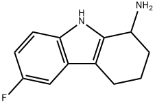 6-fluoro-2,3,4,9-tetrahydro-1H-carbazol-1-amine Structure