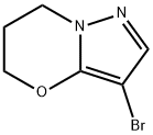 3-Bromo-6,7-dihydro-5H-pyrazolo[5,1-b][1,3]oxazine 구조식 이미지