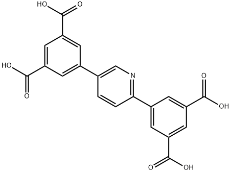 5,5'-(Pyridine-2,5-diyl)diisophthalic acid Structure