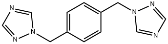 1,4-Bis((1H-1,2,4-triazol-1-yl)methyl)benzene 구조식 이미지