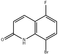 8-bromo-5-fluoro-1,2-dihydroquinolin-2-one Structure