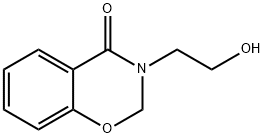 4H-1,3-Benzoxazin-4-one, 2,3-dihydro-3-(2-hydroxyethyl)- Structure